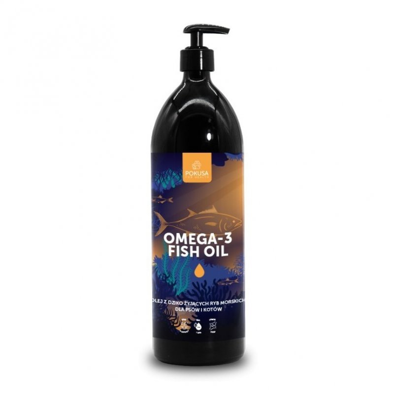 POKUSA OCEANIC LINE OMEGA-3 FISH OIL 1000ML