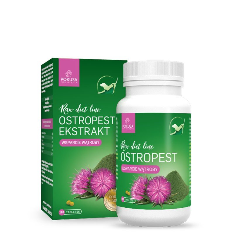POKUSA RAW DIET LINE MILK THISTLE (OSTROPEST) 120TABL