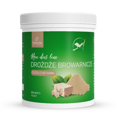 POKUSA RAW DIET LINE DROŻDŻE BROWARNICZE 1000G