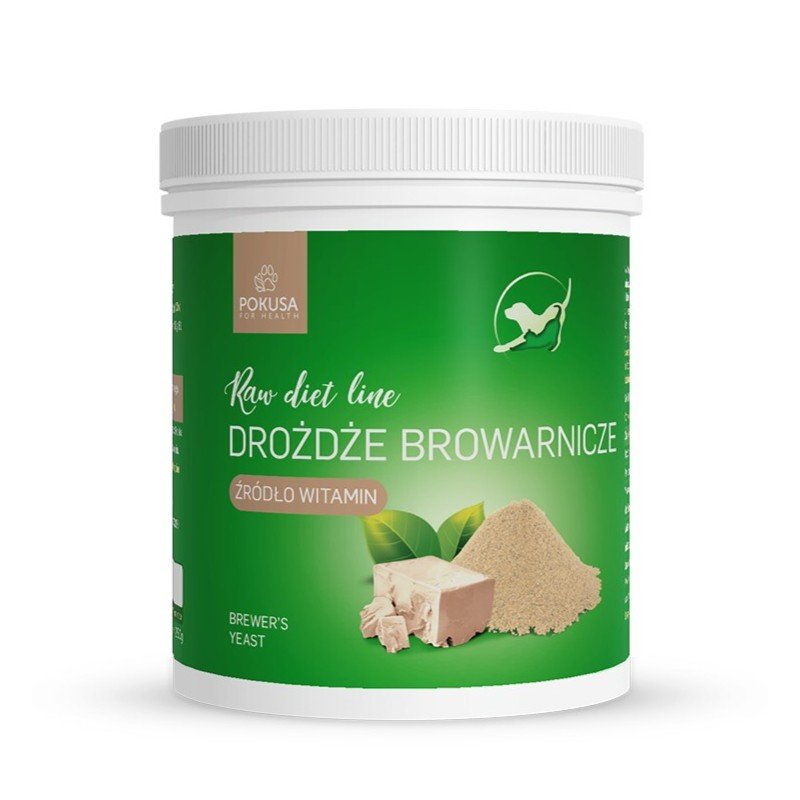 POKUSA RAW DIET LINE DROŻDŻE BROWARNICZE 250G