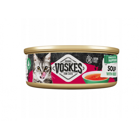 Voskes Cat Soup With Beef - zupka z wołowiną dla kota 50g