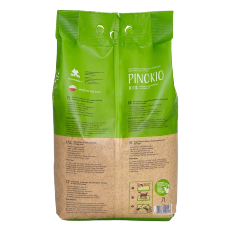 COMFY Żwirek dla kota królika drewniany PINOKIO 7L BIO-10059