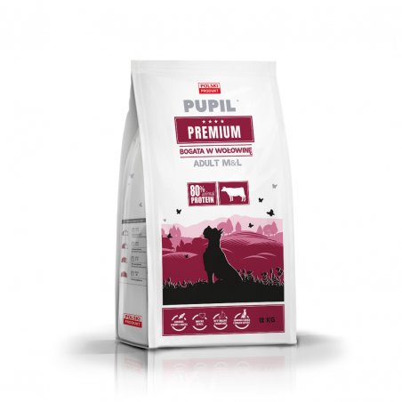 PUPIL PREMIUM Adult Medium & Large Wołowina 12 kg