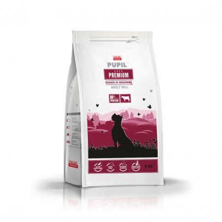 PUPIL PREMIUM Adult Medium & Large Wołowina 3 kg