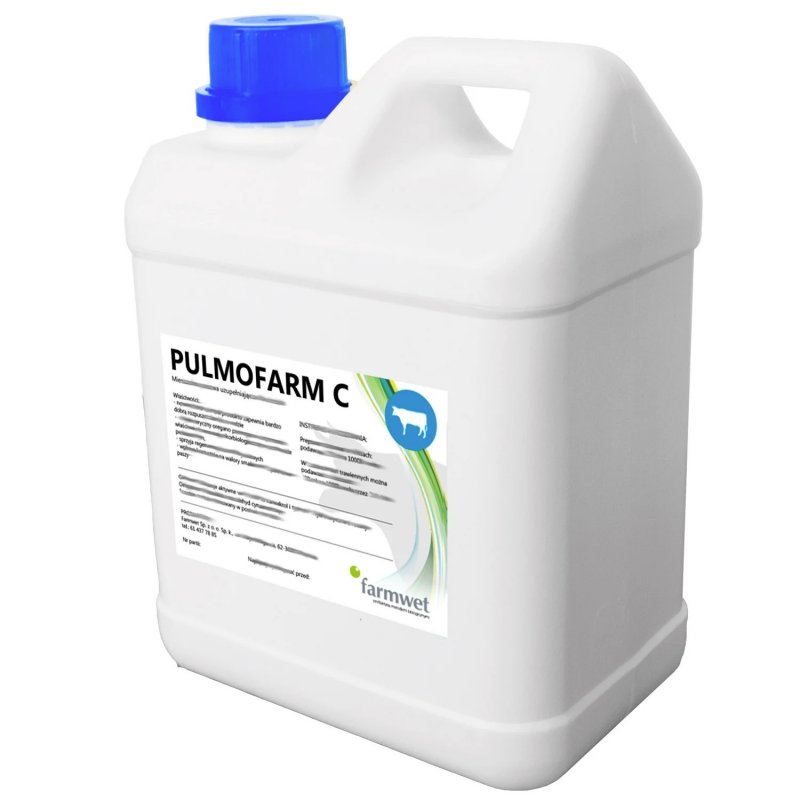 Farmwet PULMOFARM C 2 L przeciwko chorobom dróg oddechowych u cieląt