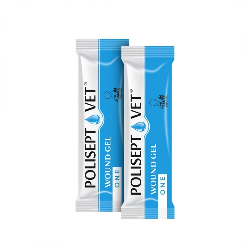POLISEPT VET® WOUND GEL ONE – żelowy opatrunek dla psa i kota 5 ml