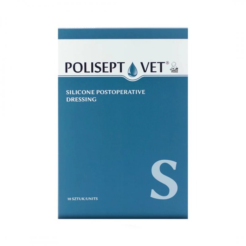 POLISEPT VET® S – opatrunek na rany dla psa i kota 10 szt.