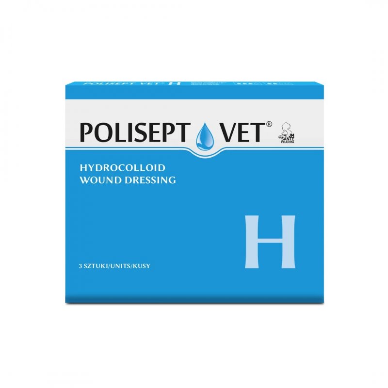 POLISEPT VET® H – opatrunek na rany dla psa i kota 3 szt.