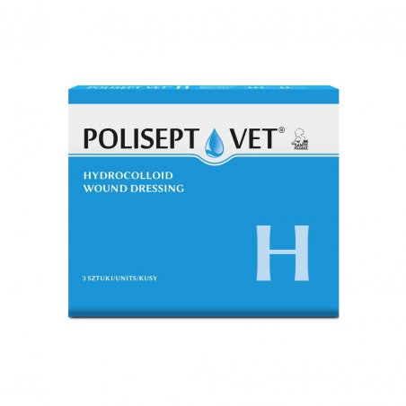 POLISEPT VET® H – opatrunek na rany dla psa i kota 3 szt.