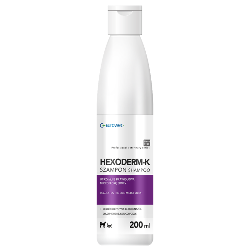 Hexoderm-K szampon dermatologiczny dla psa i kota 200 ml
