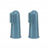 Zestaw silikonowych szczoteczek do zebów dla psa/kota 6cm 2 szt.-10235
