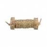 Trixie Rolka do zabawy dla gryzoni i królików – trawa morska i drewno, 18 cm-10254