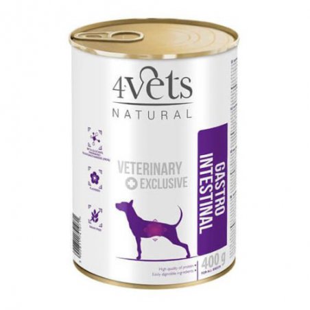 4Vets natural- Gastro Intestinal new dog 400 g