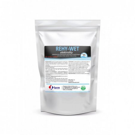 REHY-WET-elektrolity saszetka 1kg JFarm