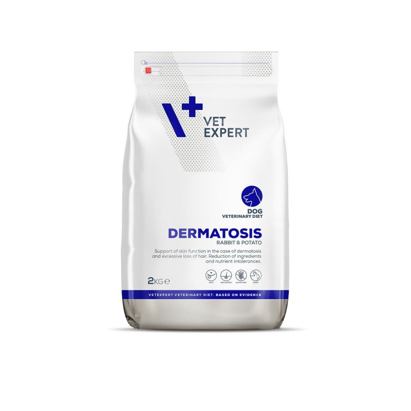 4T Vet. Diet. Dermatosis Dog Rabbit  Potato 2 kg