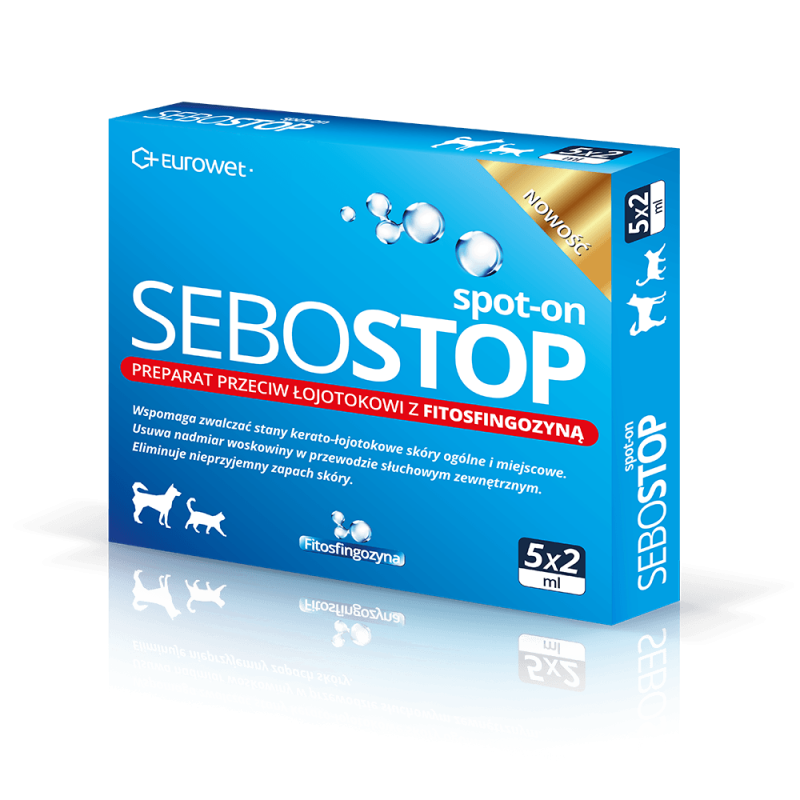 Sebostop Spot-on 5 x 2 ml pipeta