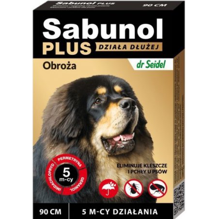 Sabunol plus 90 cm Obroża dla Psa
