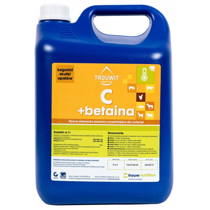 Trouwit Wit. C + Betaina 5 L