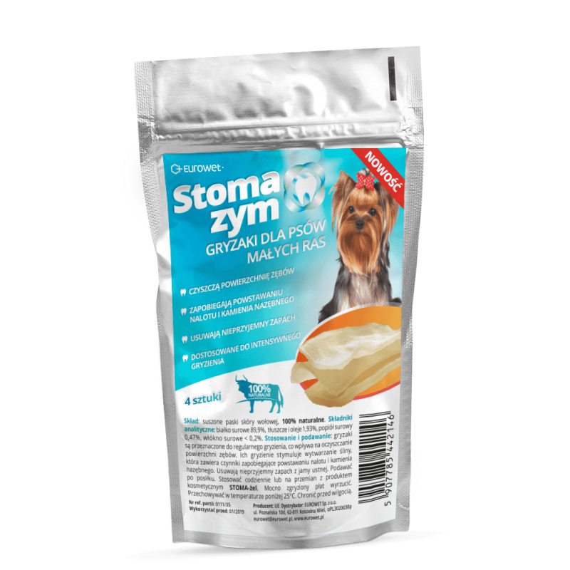 Stoma-Zym gryzaki dla psów małych ras 4szt.