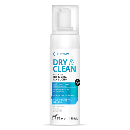 DRY&CLEAN PIANKA DO MYCIA NA SUCHO 150ML EUROWET