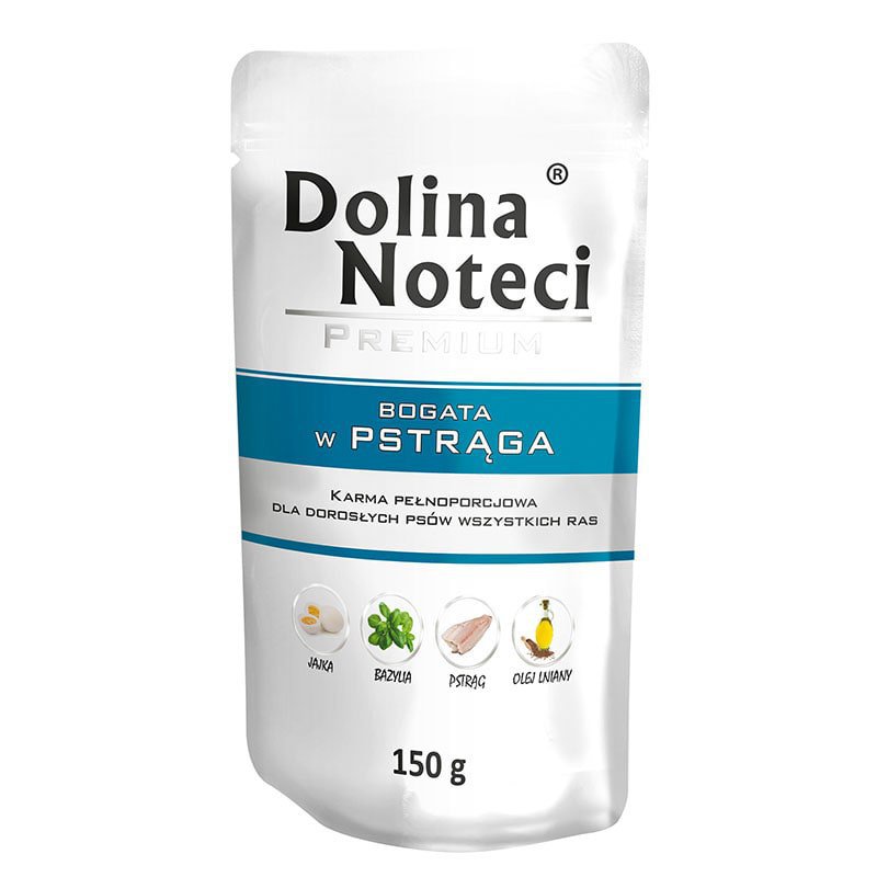 Dolina Noteci Premium Dorosły Pies Pstrąg 150 g