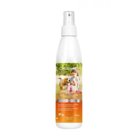 Spray Ochronny Przeciw Pchłom i Kleszczom 200 ml Eurowet