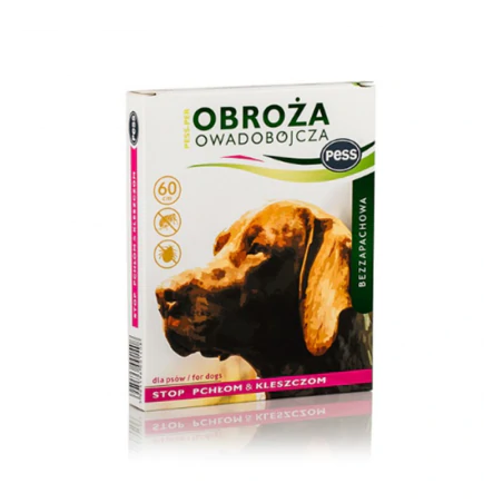 Obroża owadobójcza Pess-Per b.zap.60 cm dla psa