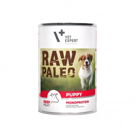 VetExpert Raw Paleo Puppy Beef 400 g