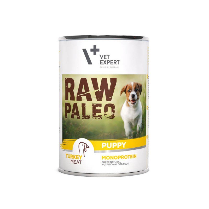 VetExpert Raw Paleo Puppy Turkey 400 g
