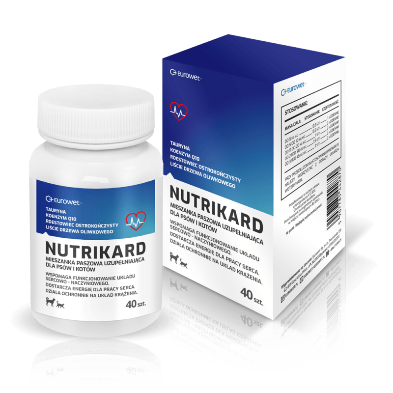 Eurowet NUTRIKARD 40 tabl.
