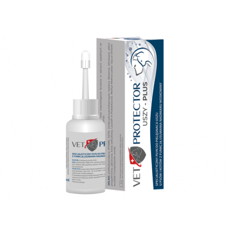 JM Sante Vet Protector Uszy Plus 50 ml