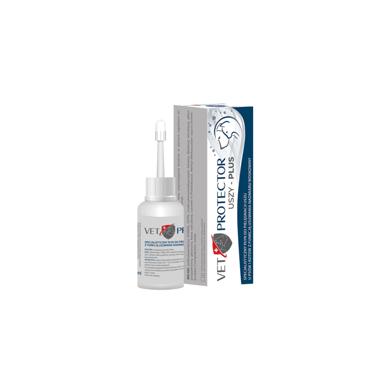 JM Sante Vet Protector Uszy Plus 50 ml