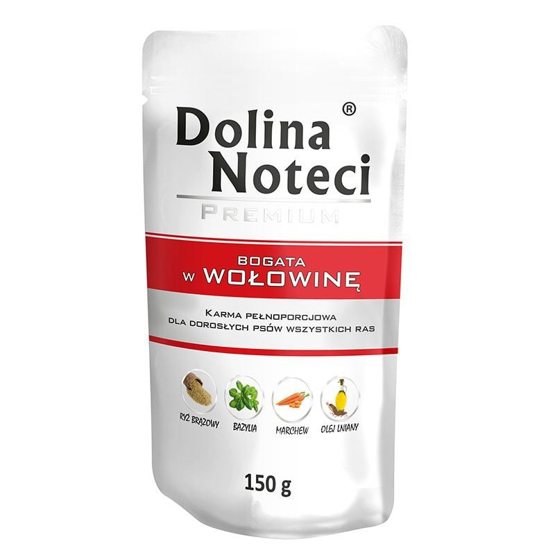 Dolina Noteci Premium Bogata w Wołowinę 150g