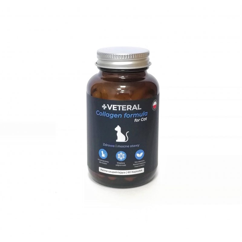 Collagen Formula for Cat 60 kaps. Veteral