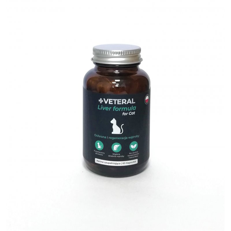 Liver Formula for Cat 60 kaps. Veteral