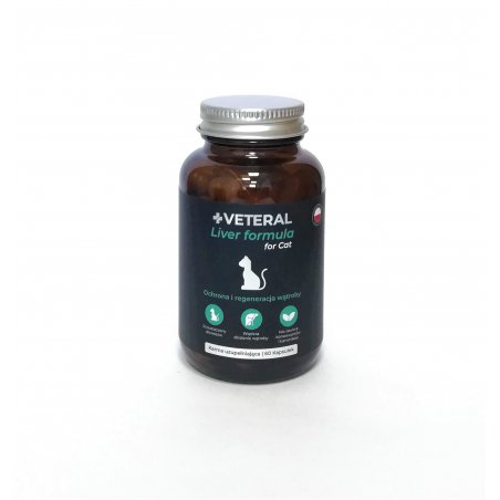 Liver Formula for Cat 60 kaps. Veteral