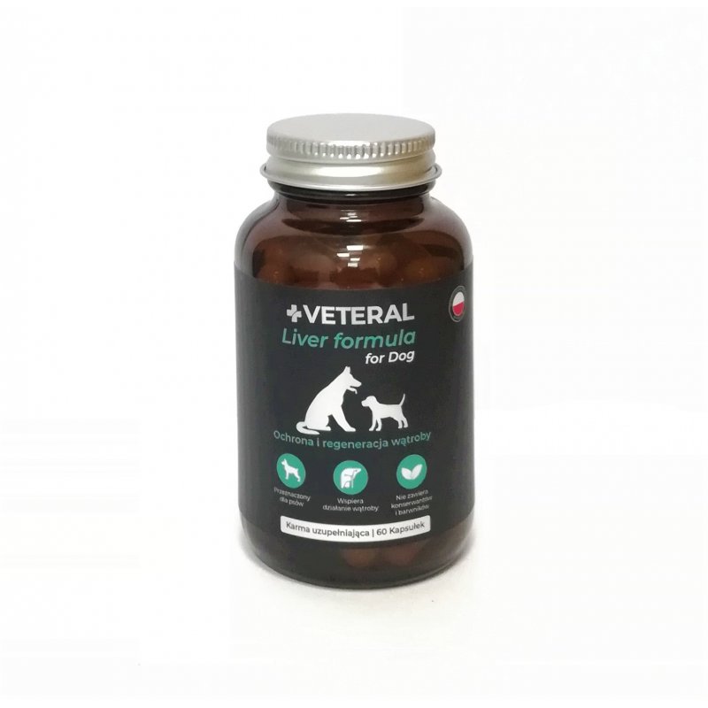 Liver Formula for Dog 60 kaps. Veteral