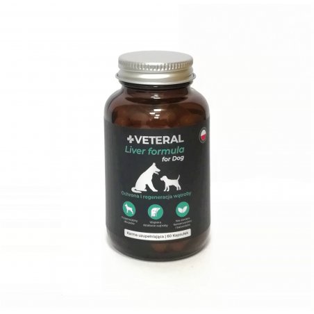 Liver Formula for Dog 60 kaps. Veteral
