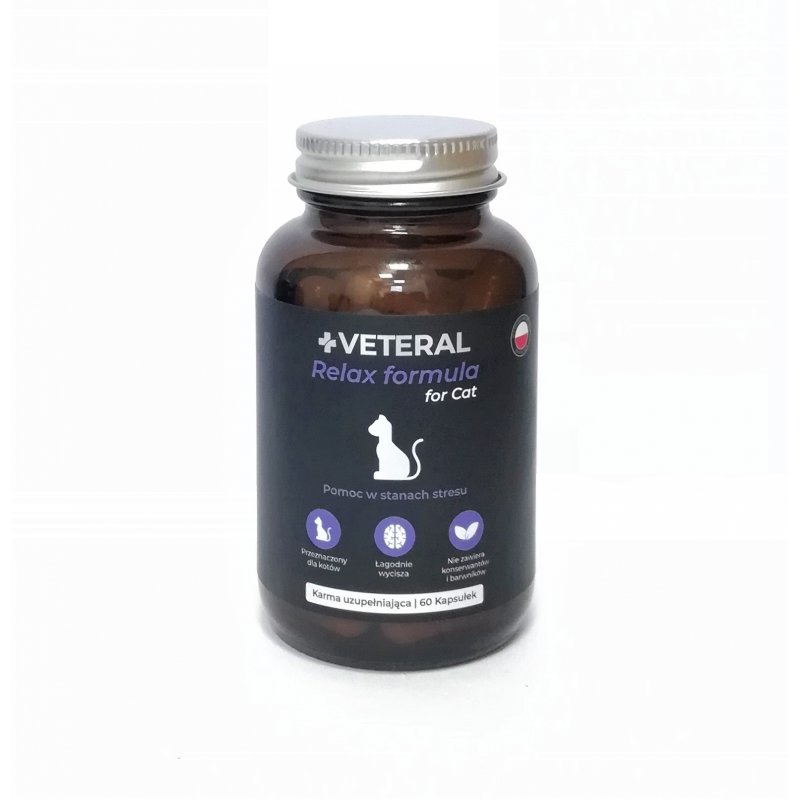 Relax Formula for Cat 60 kaps. Veteral