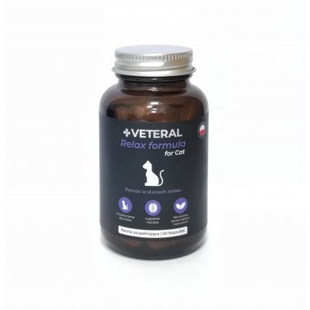 Relax Formula for Cat 60 kaps. Veteral