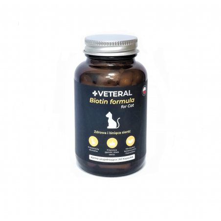 Biotin Formula for Cat 60 kaps. Veteral