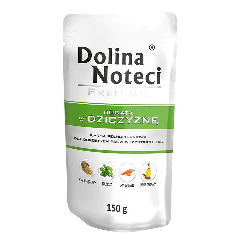 Dolina Noteci Premium Bogata w Dziczyznę 150g