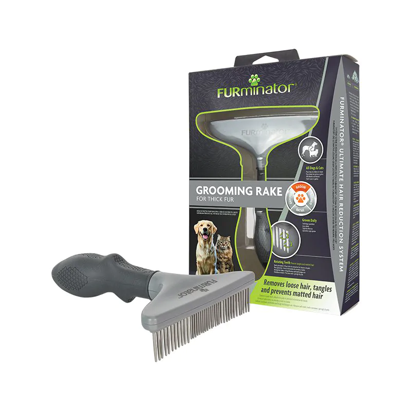 FURminator Grooming Rake Dogs&Cats