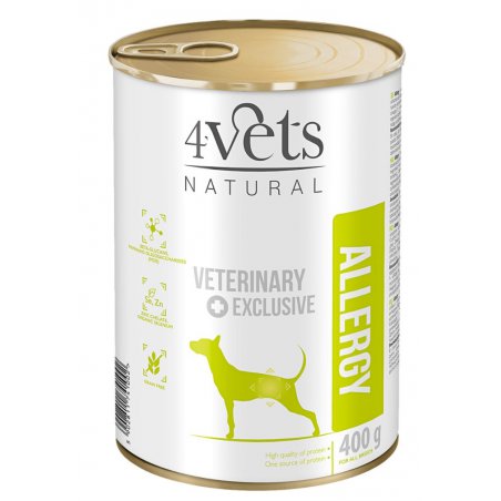 4Vets natural- Allergy Lamb new dog 400 g