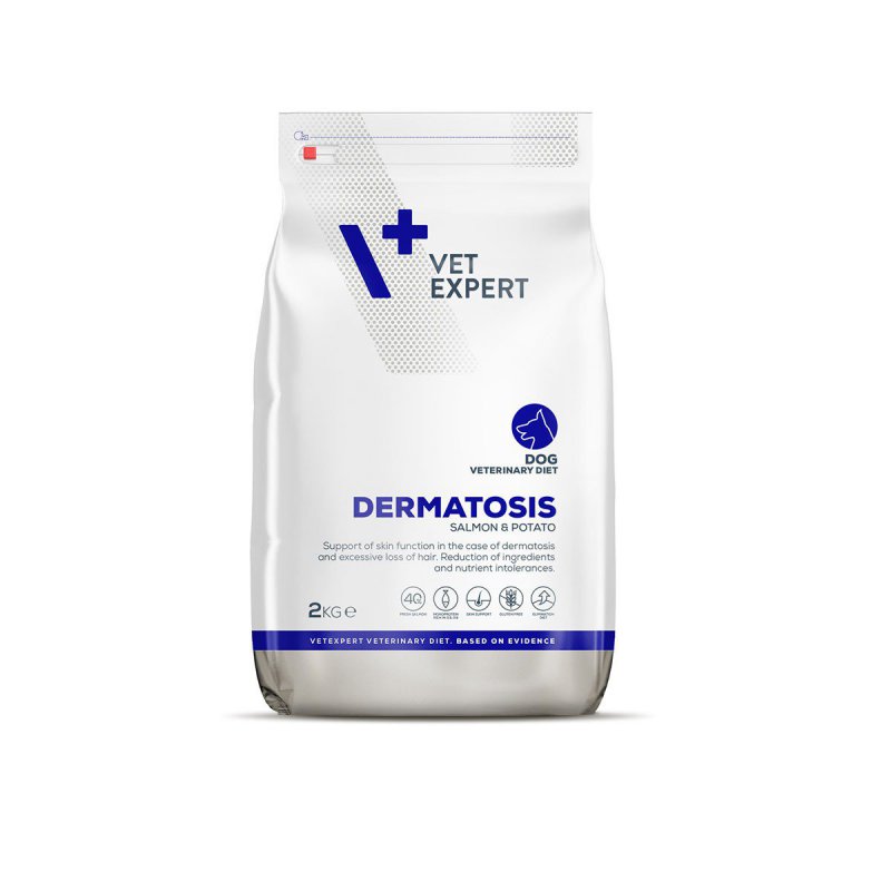 4T Veterinary Diet Dog Dermatosis Salmon&Potato 2 kg