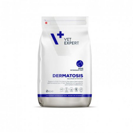4T Veterinary Diet Dog Dermatosis Salmon&Potato 2 kg