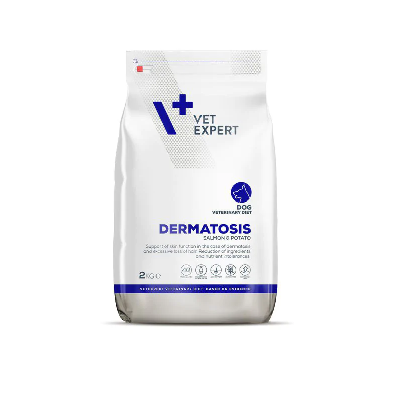 4T Veterinary Diet Dog Dermatosis Salmon&Potato 2 kg