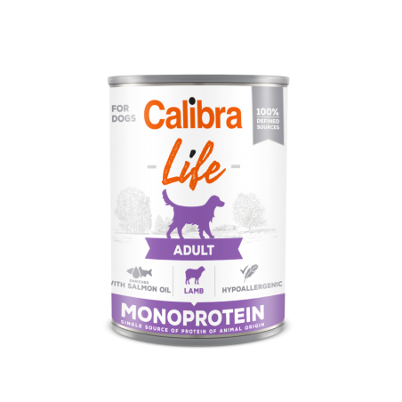 Calibra Dog Life Adult Monoprotein Lamb 400g
