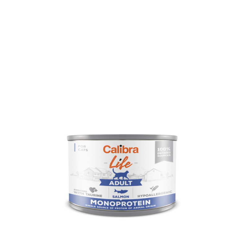 Calibra Cat Adult Life Salmon 200g