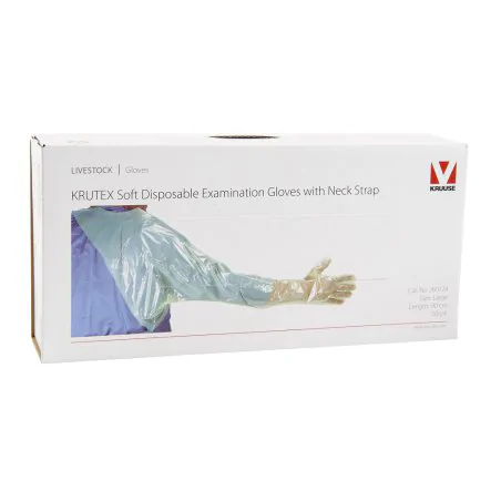 Rękawice rektalne z ochraniaczami 50szt